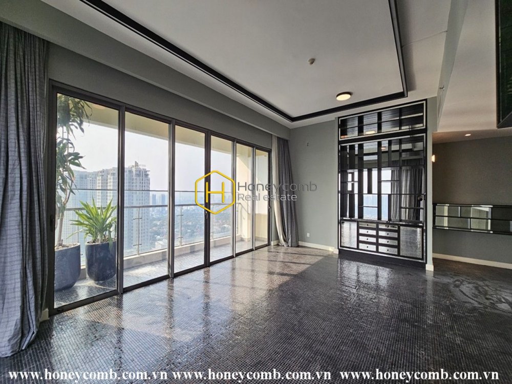 Put your style into this unfurnished apartment in Gateway Thao Dien