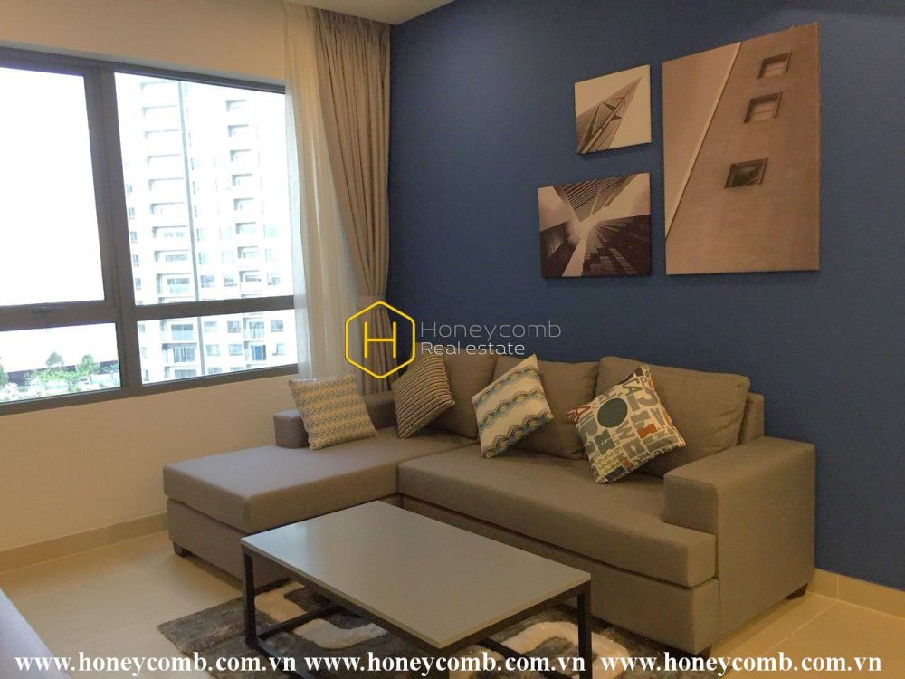 Căn hộ Masteri Thảo Điền 1 phòng ngủ với nội thất hiện đại cho thuê