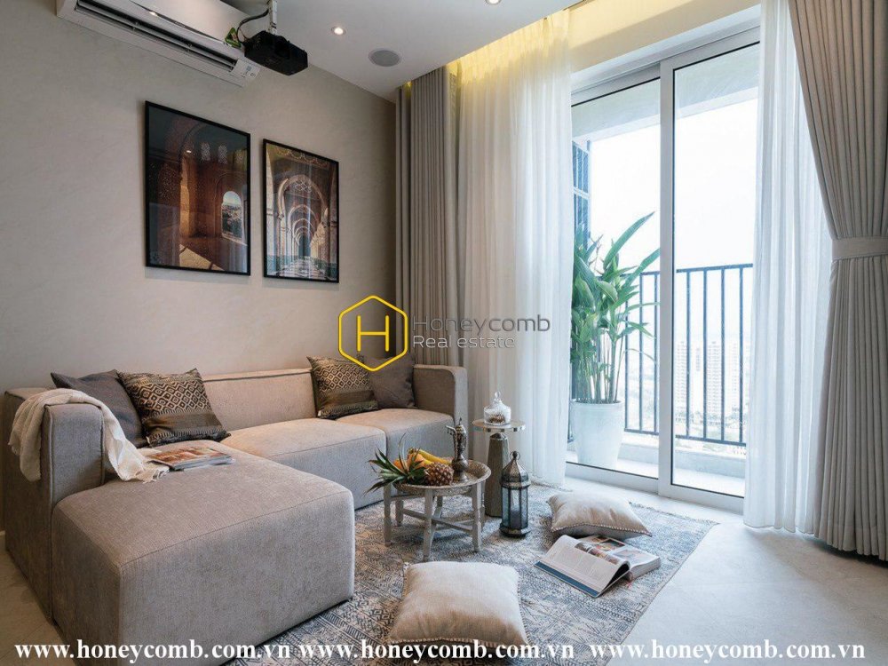 Cho thuê căn hộ hoàn toàn mới với 1 phòng ngủ tại Vista Verde