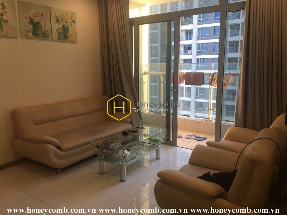 Căn hộ đẹp với khung cảnh yên bình ở Vinhomes Central Park cho thuê