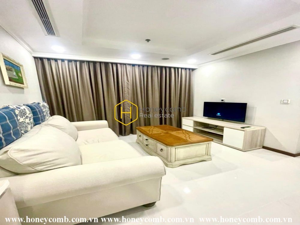 Căn hộ thiết kế đơn giản nhưng tao nhã cho thuê tại Vinhomes Central Park