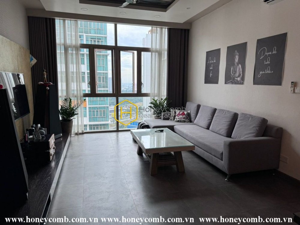 Ngập tràn cảm xúc trong căn hộ nội thất gỗ The Vista