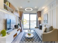 Wonderful 2 bed-apartment with high-class furniture and fashionable design at Masteri Thao Dien