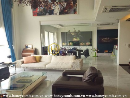 Penthouse Tropic Garden 3 beds apartment with river view for rent