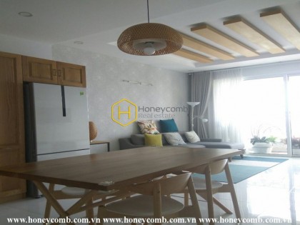 Two beds apartment full furnished in Masteri for rent