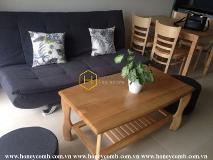 Exquisite apartment with beautiful minimalist style in Masteri Thao Dien for rent