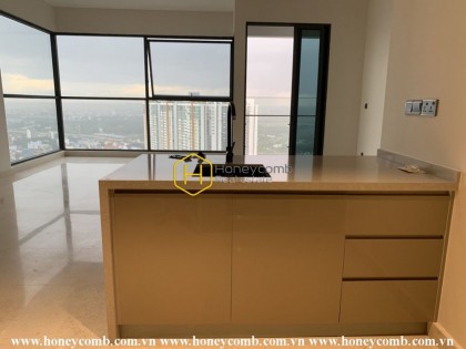 Work your creativity in decorating this unfurnished apartment at Q2 Thao Dien