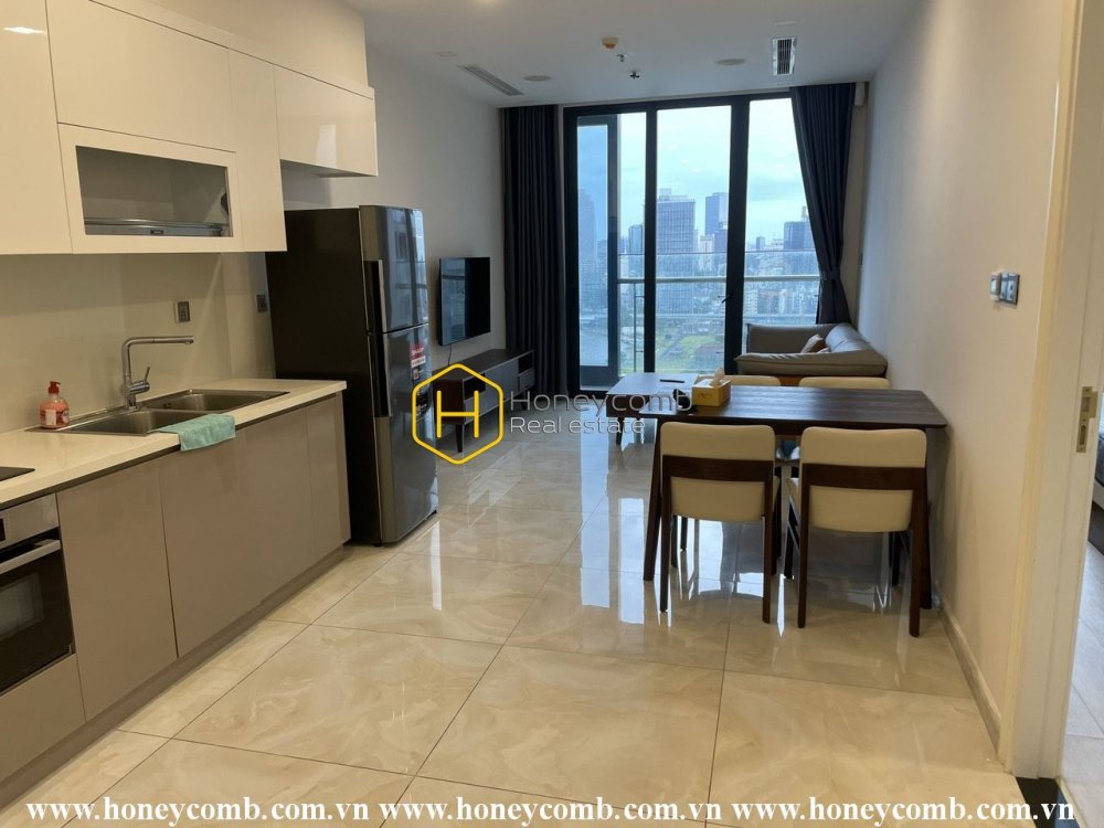 Căn hộ hiện đại với tầm nhìn đẹp và nội thất hiện đại tại Vinhomes Golden River