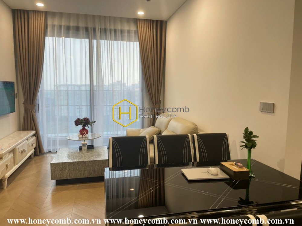 Căn hộ hiện đại thiết kế cho sự thoải mái và phong cách tại Lumiere Riverside