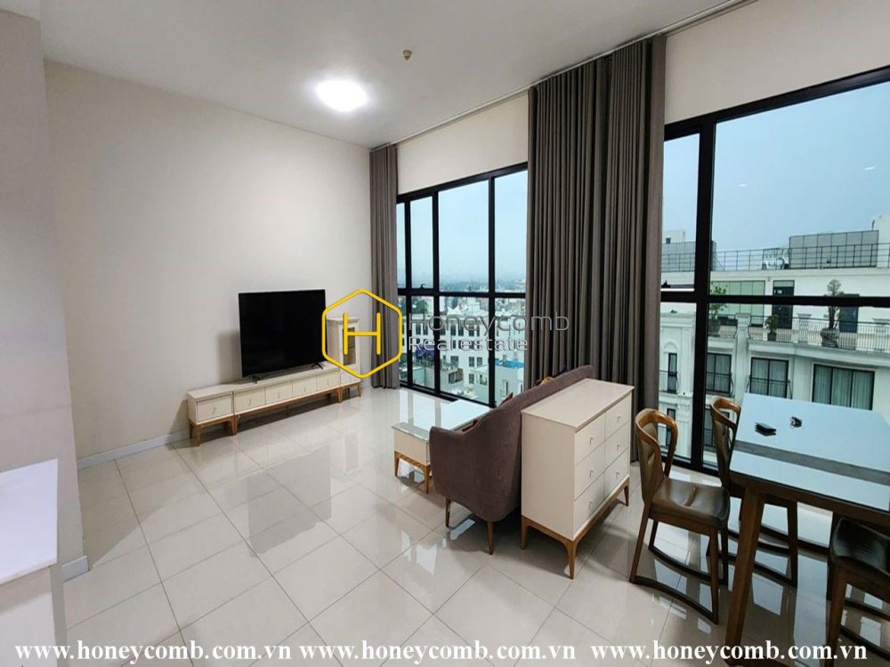 Căn hộ 2 phòng ngủ được trang bị nội thất đẹp cho thuê tại The Ascent Thảo Điền
