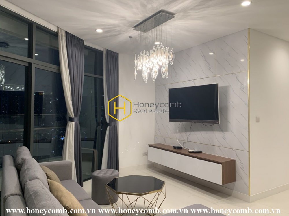 Căn hộ 2 phòng ngủ ở City Garden đem lại cho bạn phong cách sống tiện nghi và hiện đại, hiện cho thuê