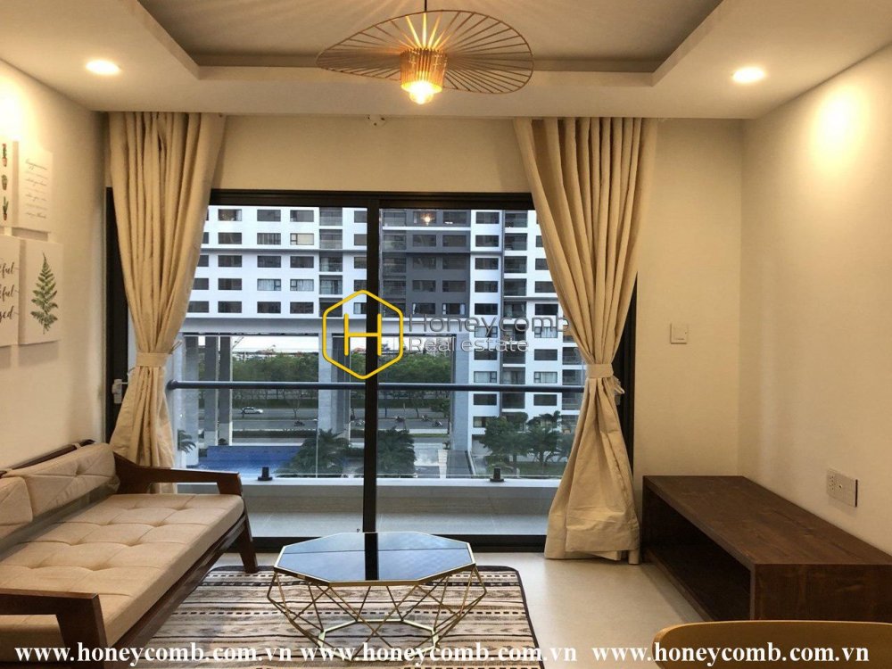 Nice furniture with 2 bedrooms apartment in New City Thu Thiem