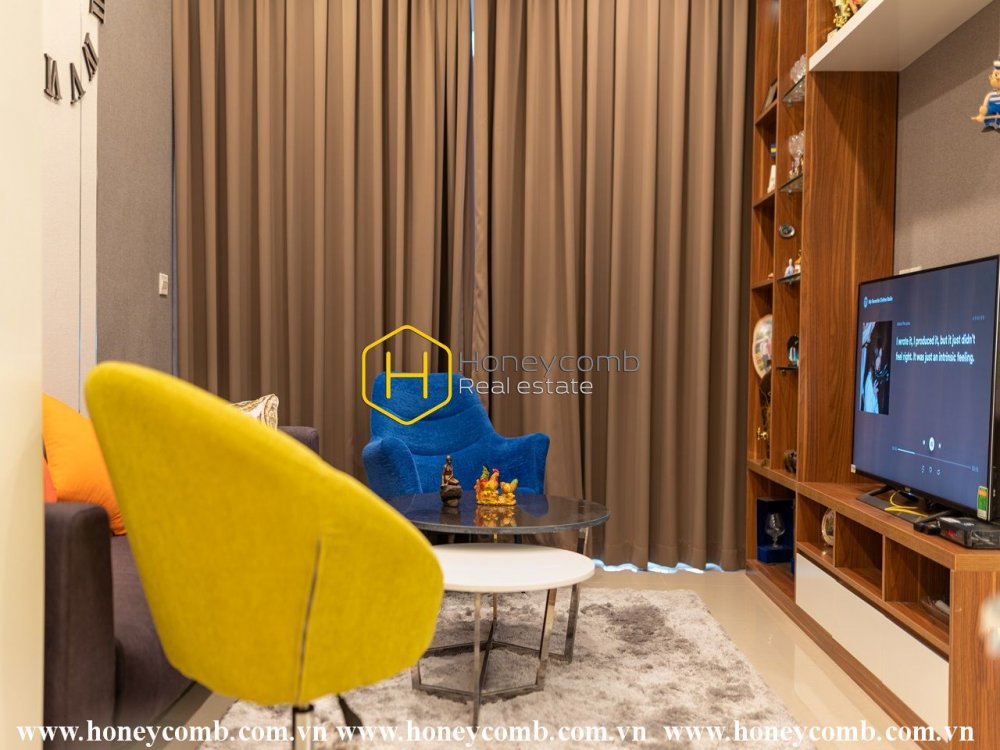 Affordable apartment in Sala Sarimi for lease: Colorful appearance, Lively living space