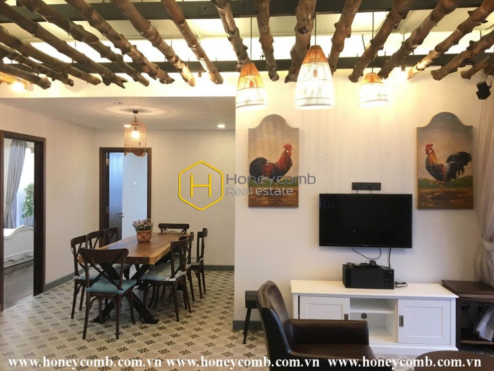 What do you think about this desirable 3 bedrooms-apartment in Tropic garden ?