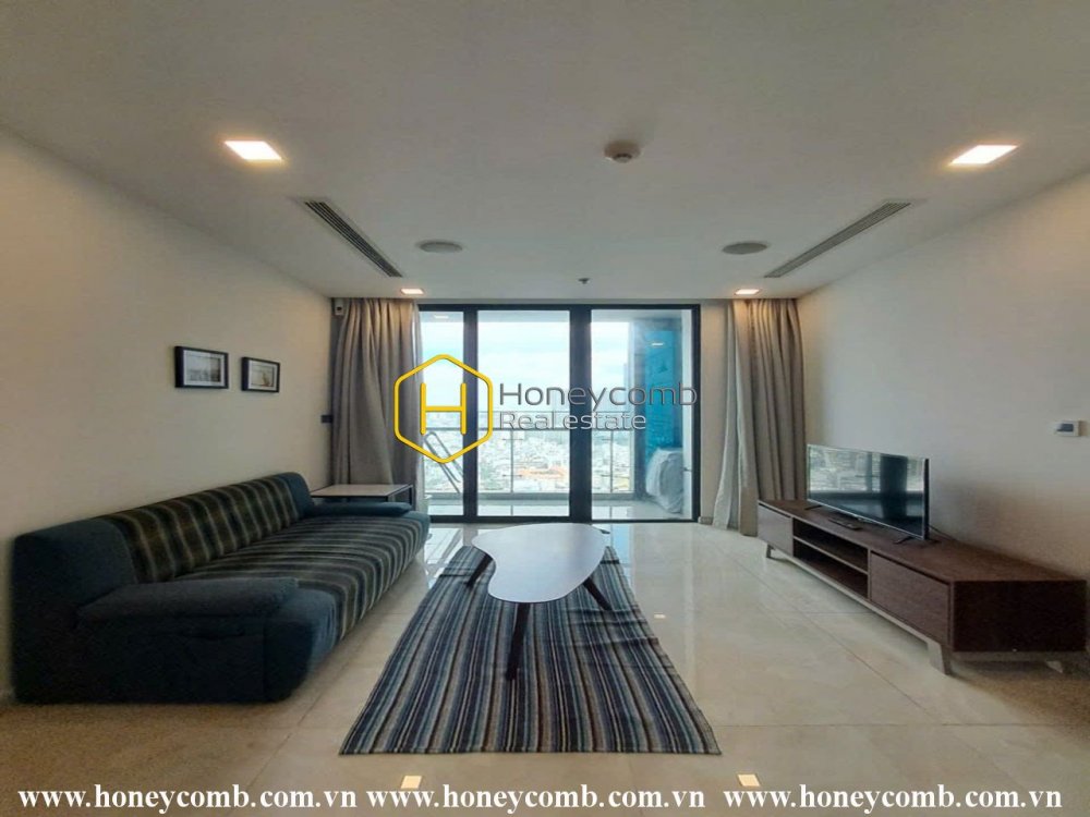 Căn hộ đẹp độc đáo với phong cách tối giản ở Vinhomes Golden River