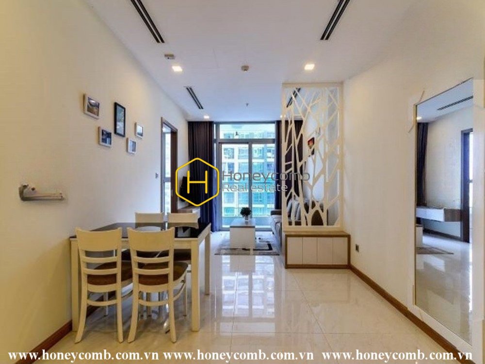 Căn hộ thiết kế đẹp ở Vinhomes Central Park cho thuê