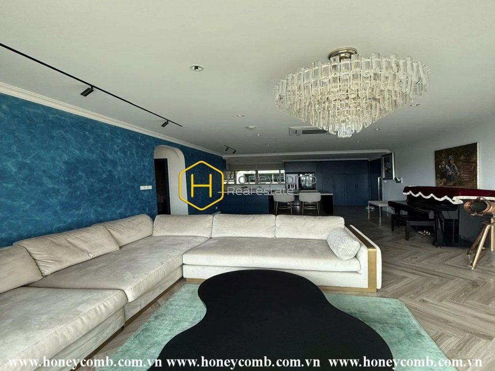 Căn hộ 3 phòng ngủ với khu vườn trên mây đang rất nổi tại The Vista