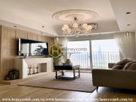 Căn hộ 2 phòng ngủ hiện đại đầy đủ nội thất tại Masteri Thảo Điền