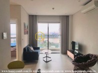 A special apartment in Diamond Island with monochrome interior