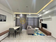 Căn hộ Masteri Thảo Điền ở tầng lầu cao với 2 phòng ngủ cho thuê, tầm nhìn đẹp