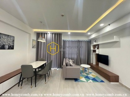 Căn hộ Masteri Thảo Điền ở tầng lầu cao với 2 phòng ngủ cho thuê, tầm nhìn đẹp