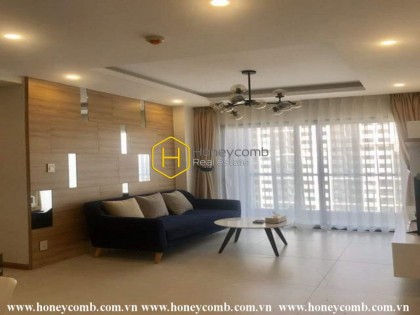 Căn hộ 3 phòng ngủ cực kì thoải mái với nội thất hiện đại cho thuê tại New City