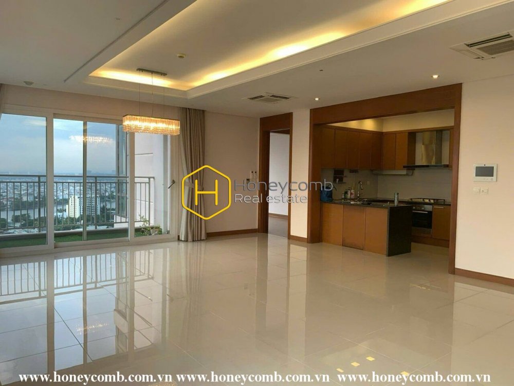 Làm mới ngôi nhà của bạn cùng căn hộ không nội thất Xi Riverview Palace hiện đại