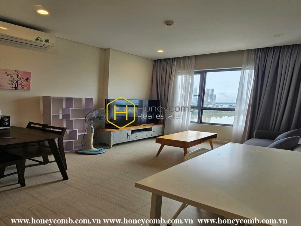 Thiết kế quyến rũ tại căn hộ cho thuê ở Diamond Island