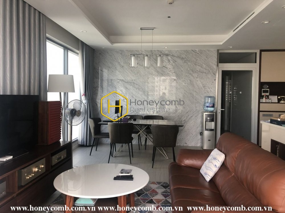 Bạn hoàn toàn có thể sở hữu một trong những view thành phố lãng mạn nhất từ Diamond Island căn hộ