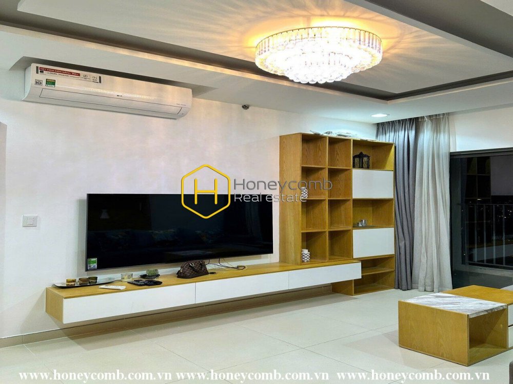 Căn hộ 3 phòng ngủ có tầng cao ở Masteri Thảo Điền