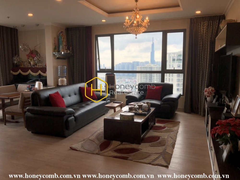 Cho thuê căn Penthouse sang trọng với phong cách tinh tế này tại Masteri Thảo Điền