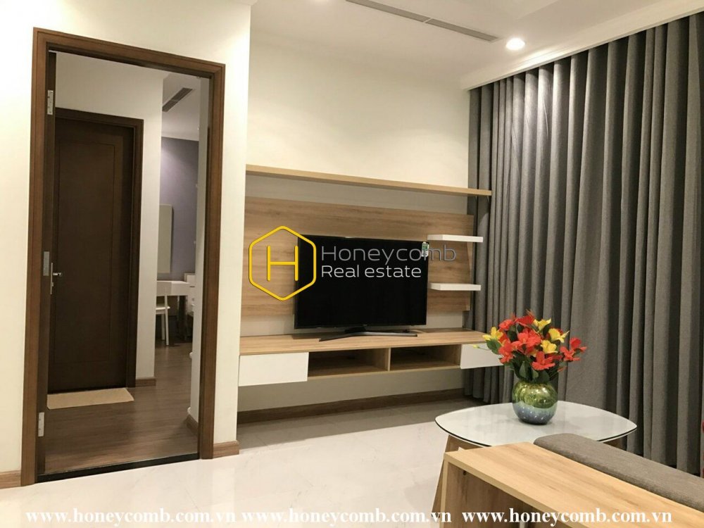 Căn hộ thiết kế rộng rãi và tao nhã cho thuê tại Vinhomes Central Park