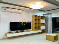 Furnished 3 bedrooms apartment with high floor in Masteri Thao Dien