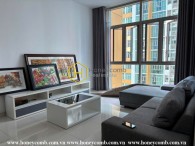 Good furniture 2 beds apartment in The Vista for rent