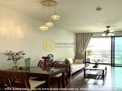 Warming modern space with soothing lightning in D ' Edge Thao Dien apartment for rent
