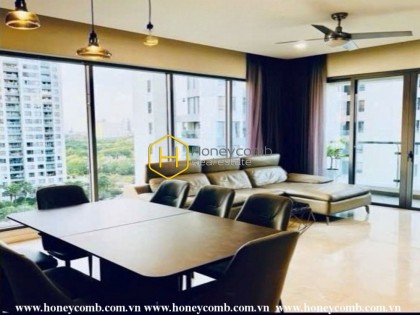 Visit the apartment in Diamond Island with a trendy and splendid design