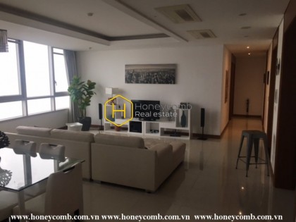 Minimalist combined with luxury in this apartment will make you fascinated Xi Riverview Palace