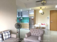 Masteri Thao Dien 2 beds apartment for rent with closed kitchen