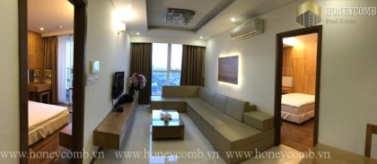 Thao Dien Pearl 2 beds apartment with city view for rent