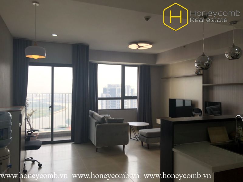 Trang trí đẹp với căn hộ 2 phòng ngủ tại Masteri Thảo Điền cho thuê