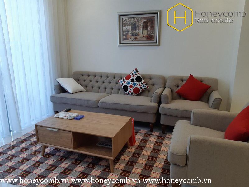 Polite 2-bedroom apartment for rent in Vinhomes Central Park