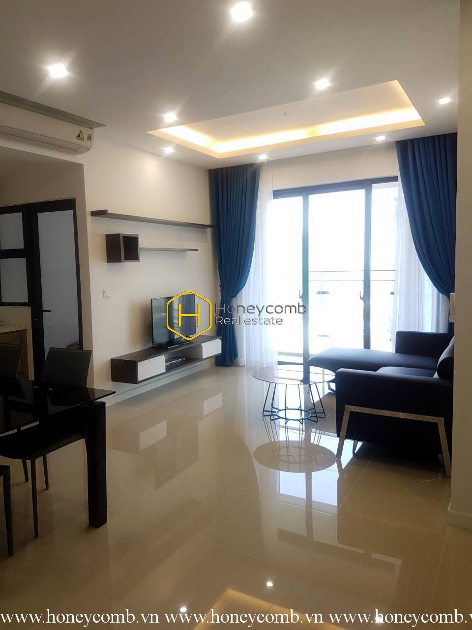 Căn hộ 2 phòng ngủ nội thất mới cho thuê tại The Estella Heights