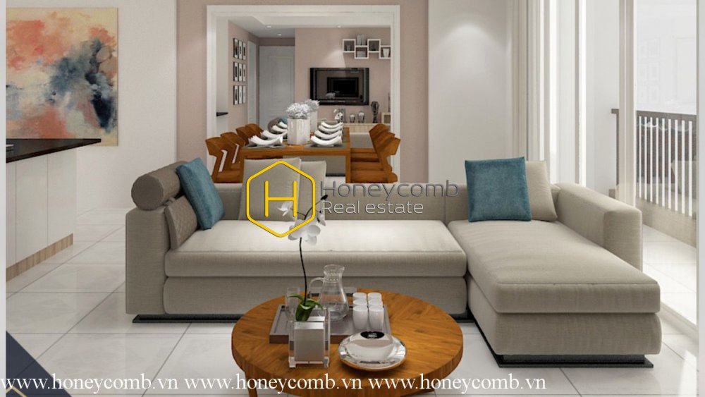 Căn hộ Masteri cho thuê-thiết kế thanh lịch