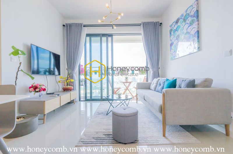 Căn hộ Estella Heights 2 phòng ngủ lầu cao cho thuê