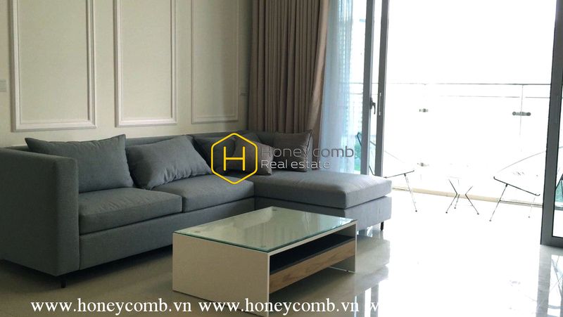 Căn hộ 3 phòng ngủ sáng sủa và lộng lẫy tại The Estella Heights cho thuê