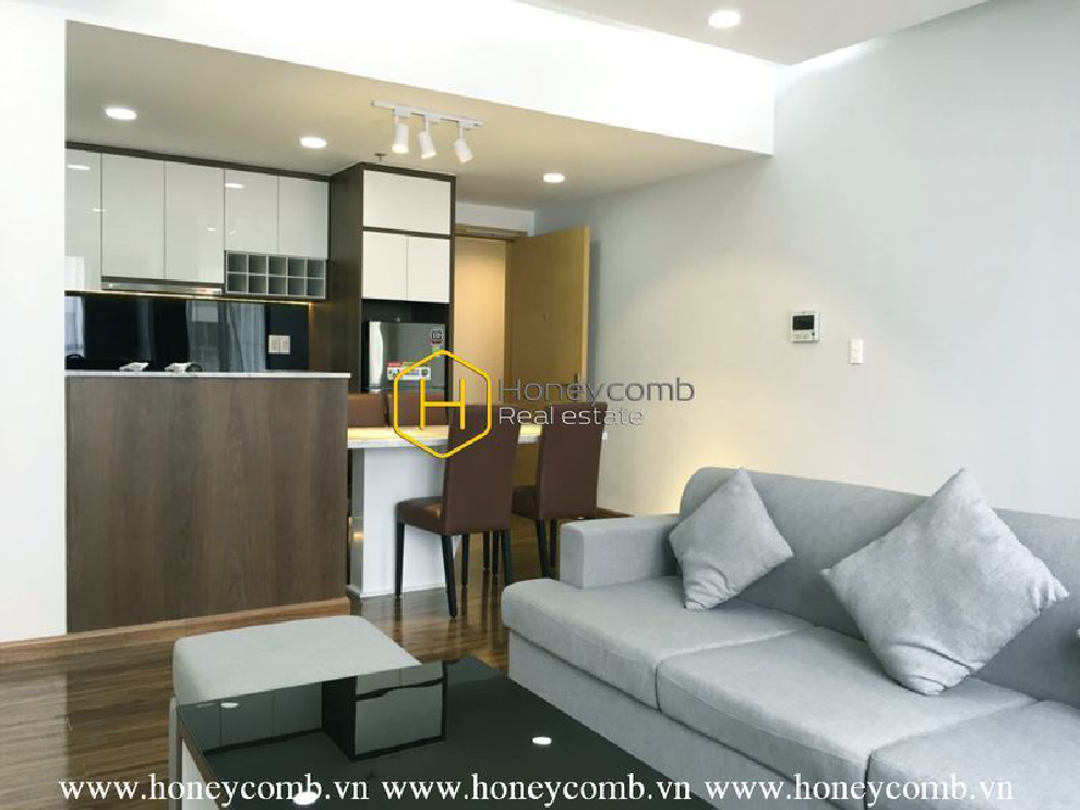 Căn hộ đầy đủ nội thất hiện đại và quyến rũ ở Masteri Thảo Điền cho thuê