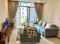 The rustic 3 bedrooms-apartment is still available in Vinhomes Central Park