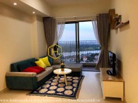 Beautiful high floor 2 bedrooms apartment in Masteri Thao Dien for rent