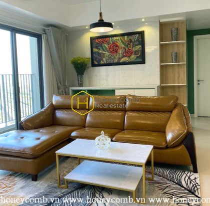 Masteri Thao Dien 3 beds apartment with elegant furniture