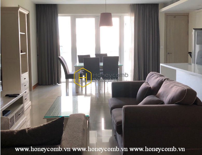 Căn hộ quyến rũ với sắc đỏ đầy quý phái tại Diamond Island